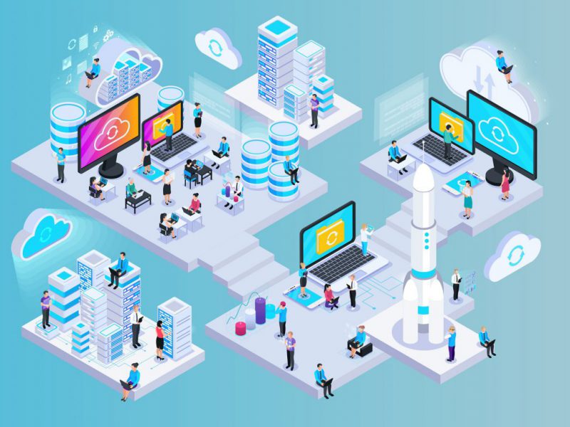 Isometric Cloud Computing Composition
